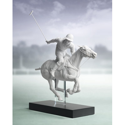 Polo Player Statue
