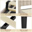 Linen fabric soft bed frame with USB charging port-2127216260-2127216263