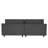 Ainara 90.3'' Square Living Room Sofa-2132366