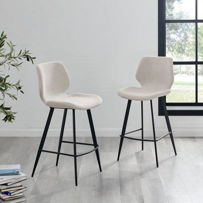 Muehlebach Breakfast Bar Stool - Luxury Fabric Modern Design
