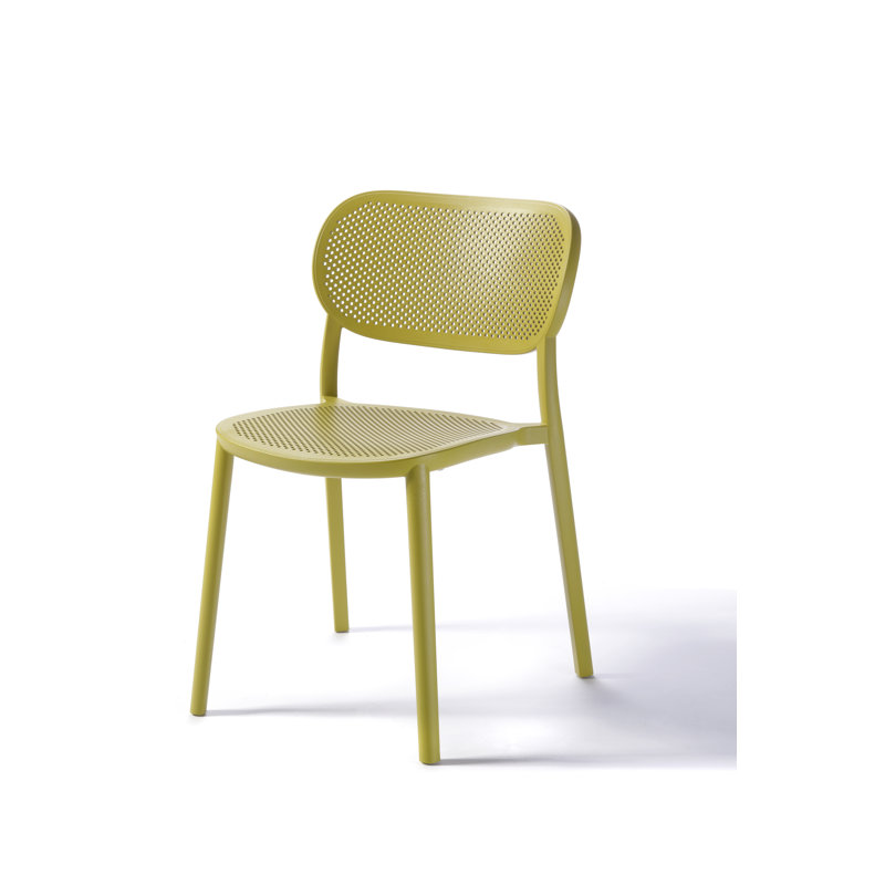 Chaise empilable de salle à manger , Lime