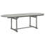 Jamayra 8 - Person Acacia Solid Wood Patio Dining Set Extendable and Umbrella Hole Included Oval Table-256153020