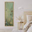 Paysage de pin serein de montagne dans des tons de gris frais - grande impression sur toile encadrée de la chambre principale-648162922-648161685