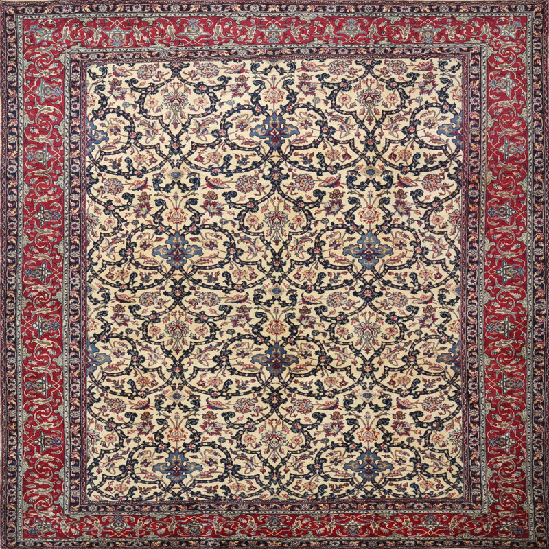 Cassada Oriental Indoor Rug, Square 4'