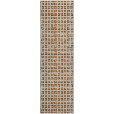 Premium Machine Washable Pasko Paprika Rug