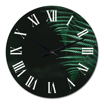 Horloge murale tropicale