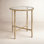 Evelynn 18" Genuine Marble End Table