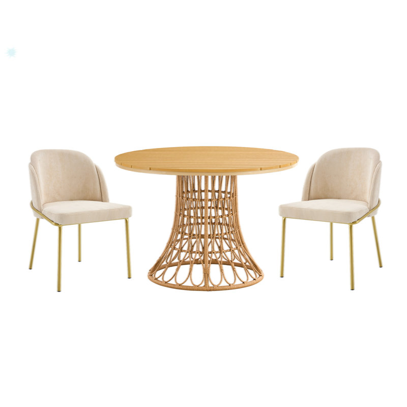 Wood Dining Table&Chair Set