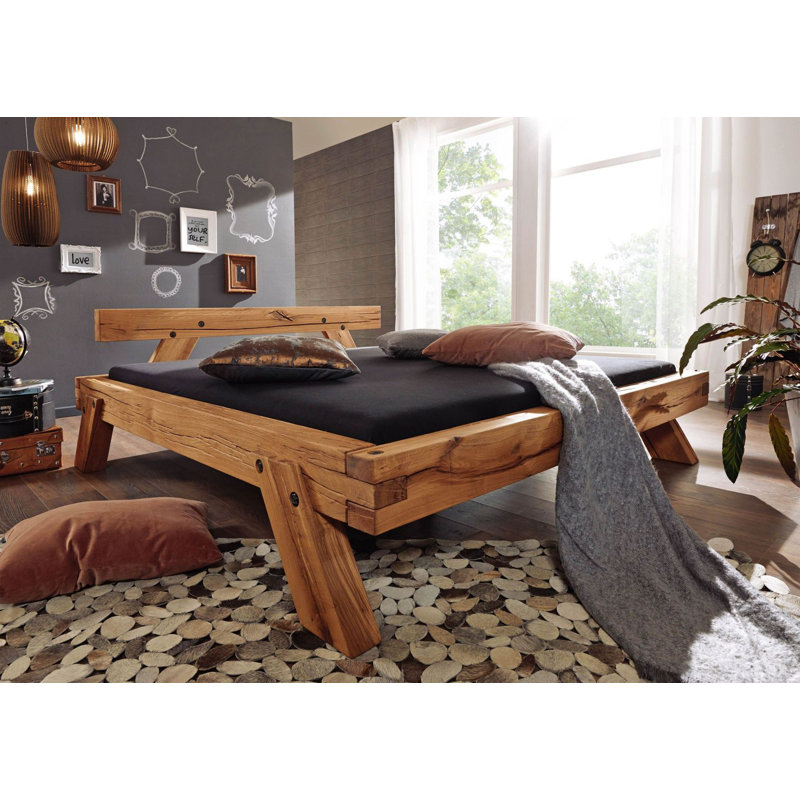 Bergen Solid Wood Bed, Super King (6')