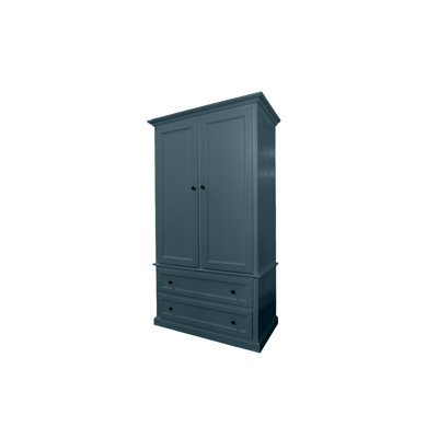 Modern Solid Wood Armoire