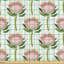 Niehaus Layout of Protea Flowers Fabric