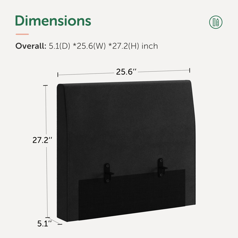 Modular Sectional Sofa Back Frame Hardware, Black