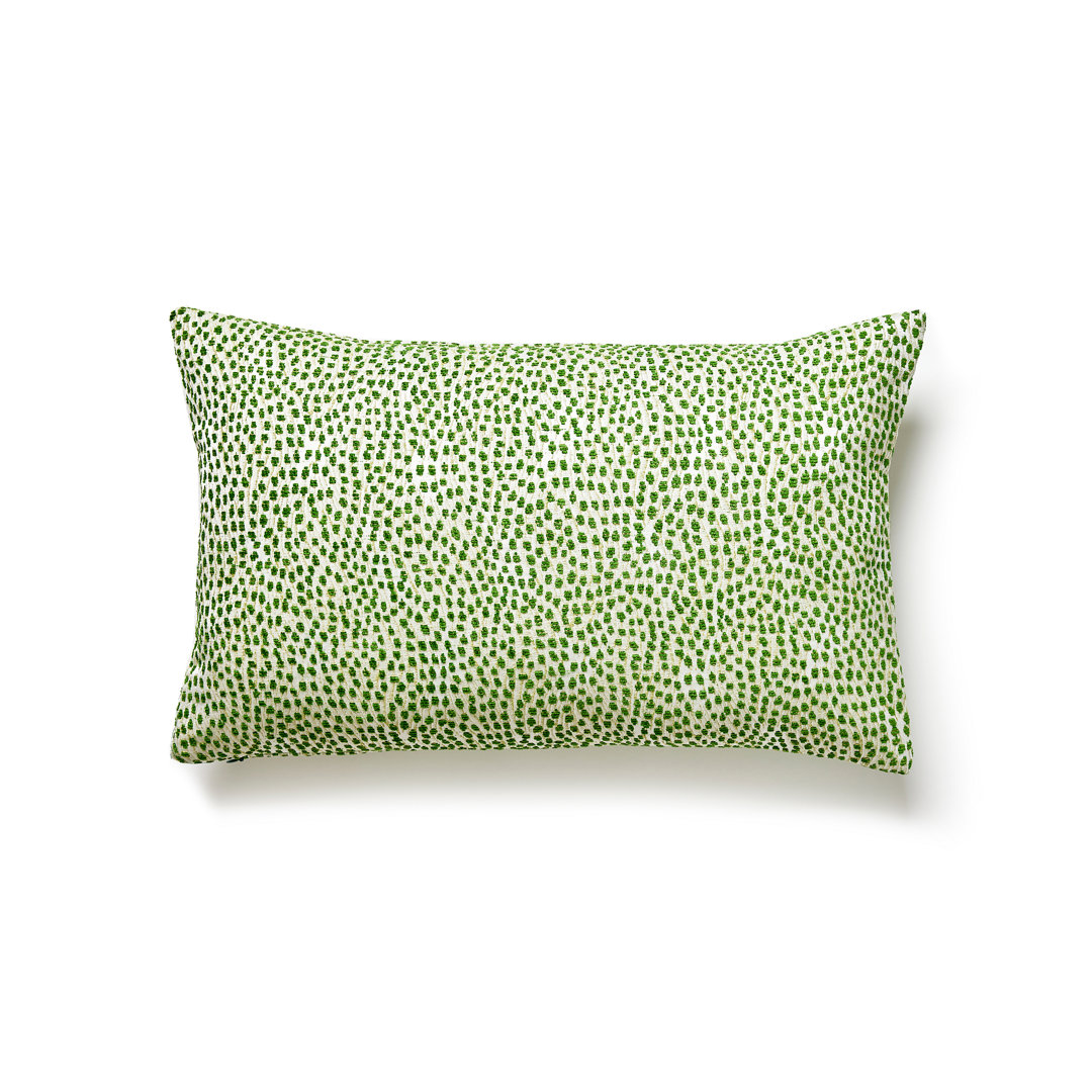 Flurry Down Blend Abstract Rectangular Lumbar Pillow The House of Scalamandre 