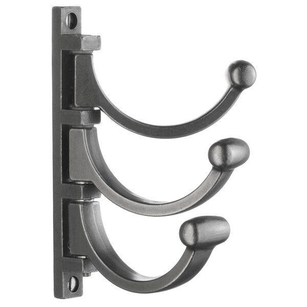 Elements by Hardware Resources 4 Triple Zinc Concealed Wall Mounted Robe  Hook & Reviews