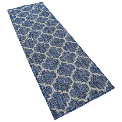 Outdoor Veranda Area Rug Sky Color