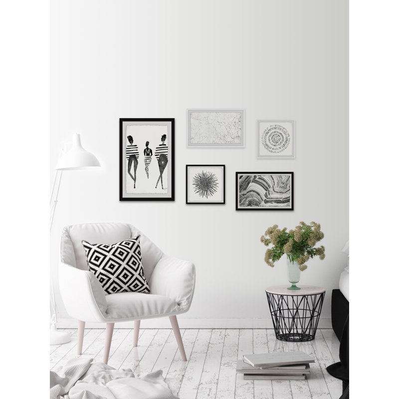 «Nautical Borderline Pentaptych»