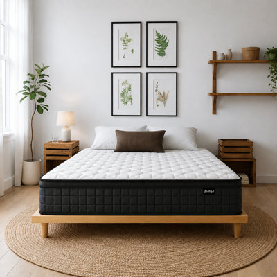 14'' Medium Firm Hybrid Mattress – Pocket Springs, Motion Isolation & CertiPUR-US