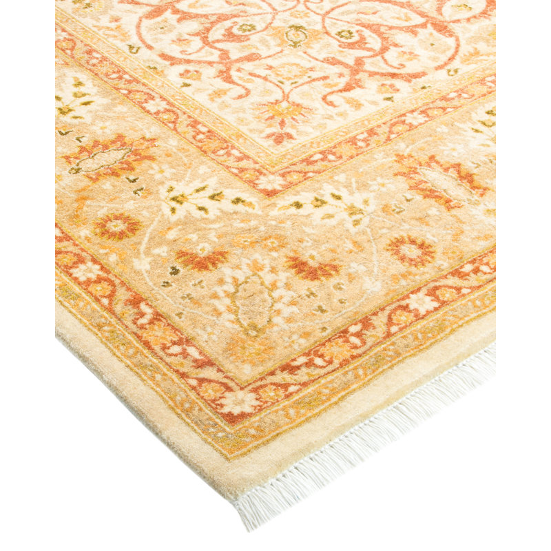 Classic One-of-a-Kind 6' 3" X 8' 10" Hand Knotted Area Rug