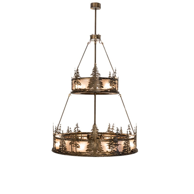 Tall Pines Downrod Ceiling Fan