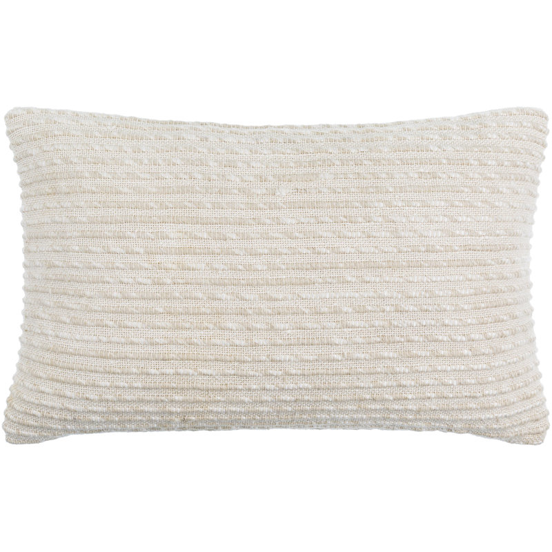 Coussin Raleigh, Polyester/ Bourre en polyester, 14 po x 22 po, Rectangle