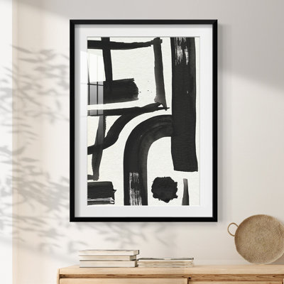 Inkwell Intersect I -Framed Print