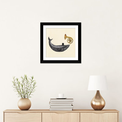 « baleinee song », impression sur toile