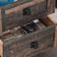 Table de chevet 2 tiroirs avec prises et ports USB Adaija-2044951735