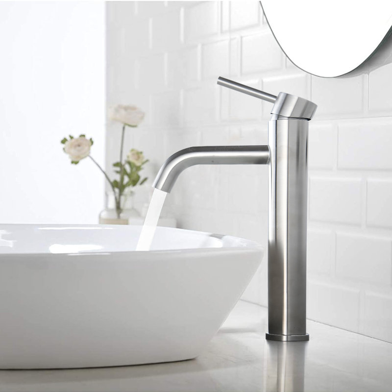 Herold Single-handle Bathroom Faucet, Brushed Nickel
