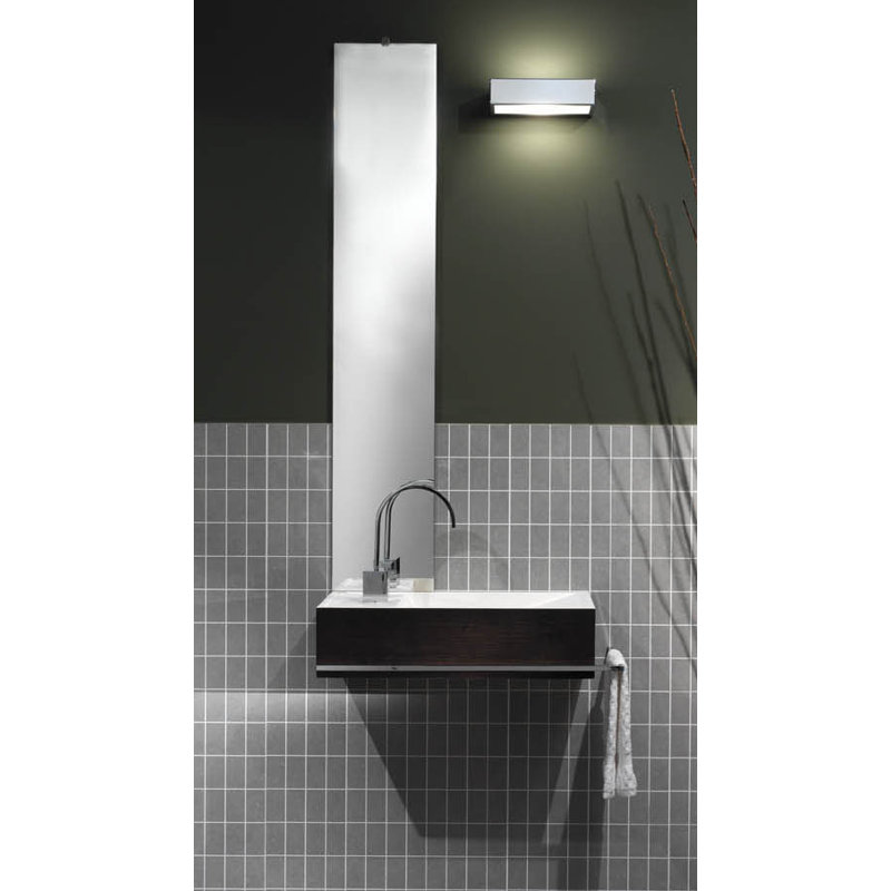 Reverse Metal Flat Wall Mirror