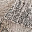 Tapis gris / noir en jute et laine tissés à la main Servan-751599471