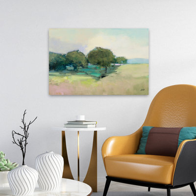 Paysage contemporain contemporain et champêtre