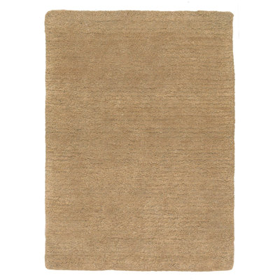 Sprouts Wool Area Rug in Beige