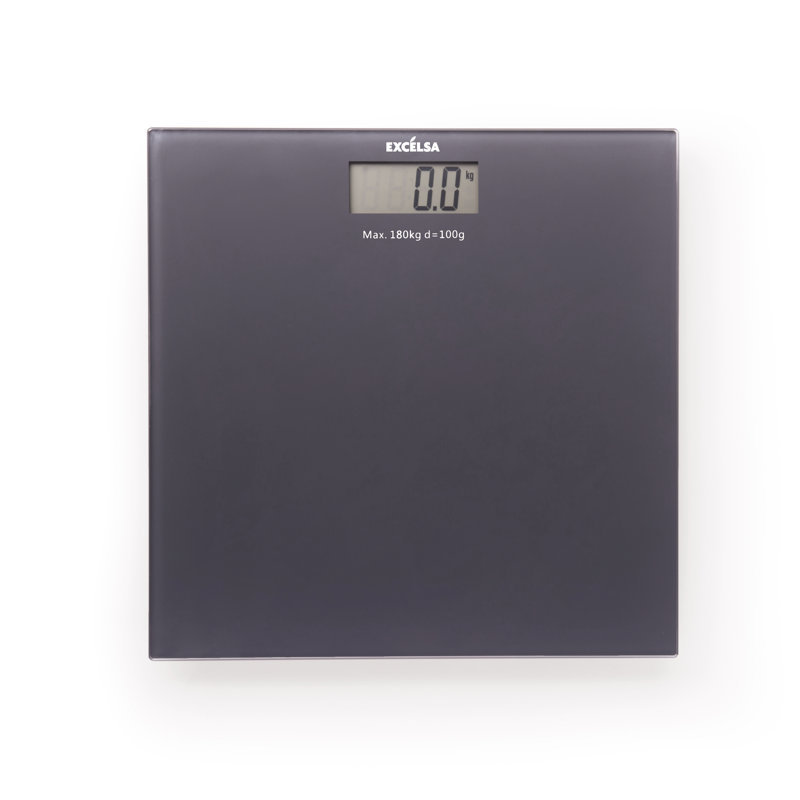 Excelsa Spa Digital Bathroom Scale, Grey