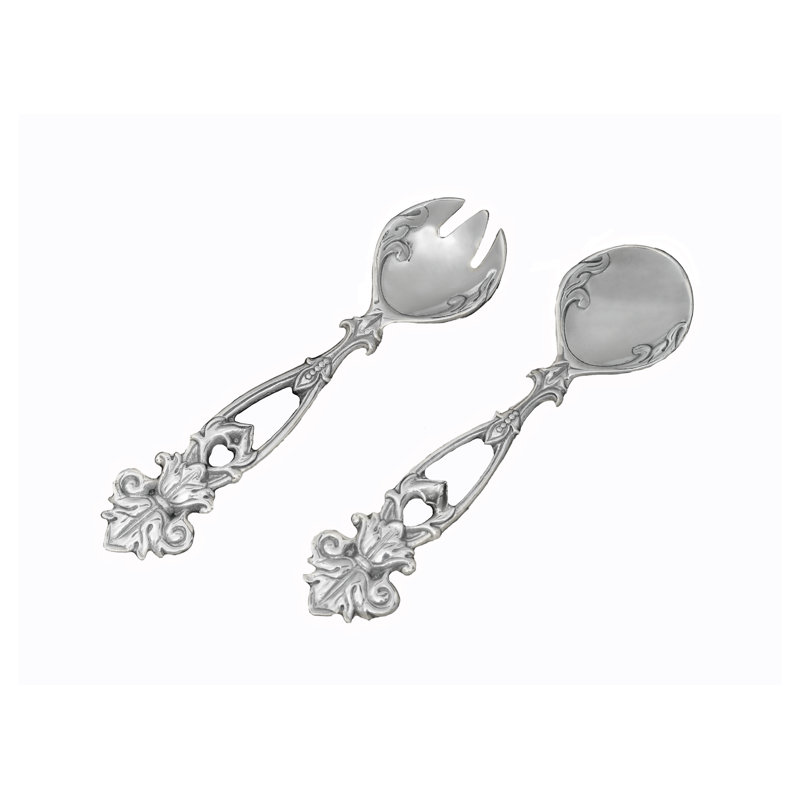 Fleur De Lis Salad Servers