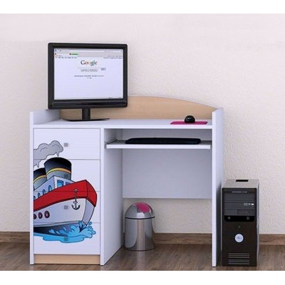 Hiro 100cm Computer Desk