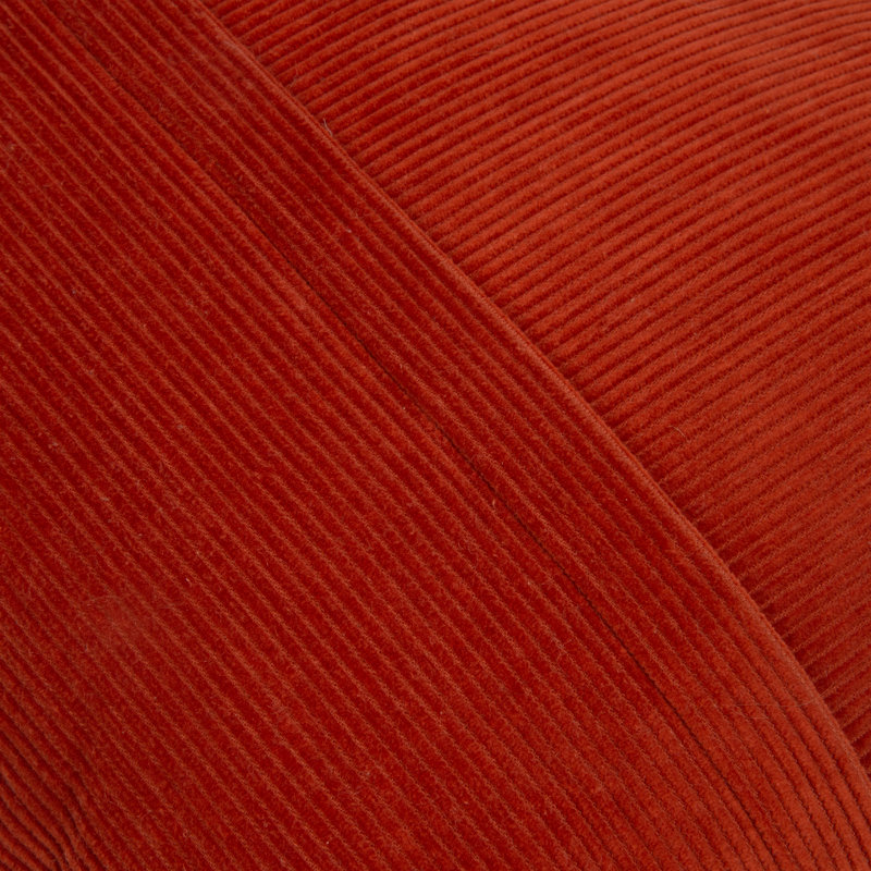 Coussin en coton Brockett, Rouge