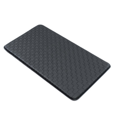 Tapis de cuisine panier tissé