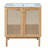 bathroom vanity crafted from natural materials