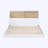 1pc Modern Design Bed with Bookcase Headboard-216469294