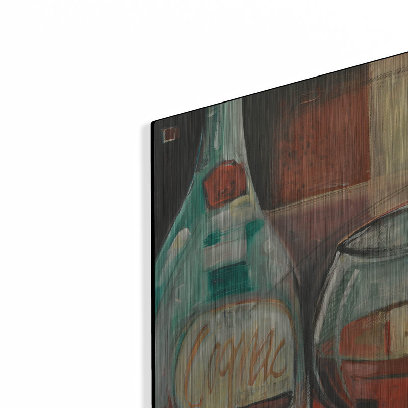 «Cognac» par Tim Nyberg, art mural en métal, 24 po x 36 po, H 24 po x l 16 po