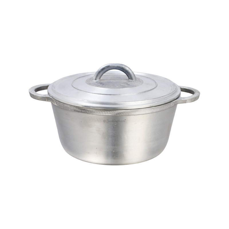 Buckingham Dutch Pot Aluminium Casserole with Lid, 3.5 litres