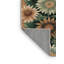 Tapis botanique beige lavable à la machine-1530790612