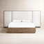 Regan Bed-Crete Ivory-Queen