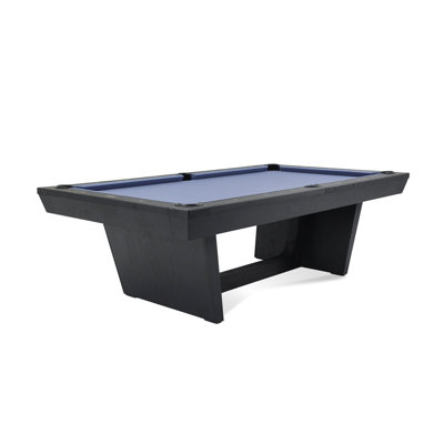 Kaci 8' Slate Pool Table In Black Ash