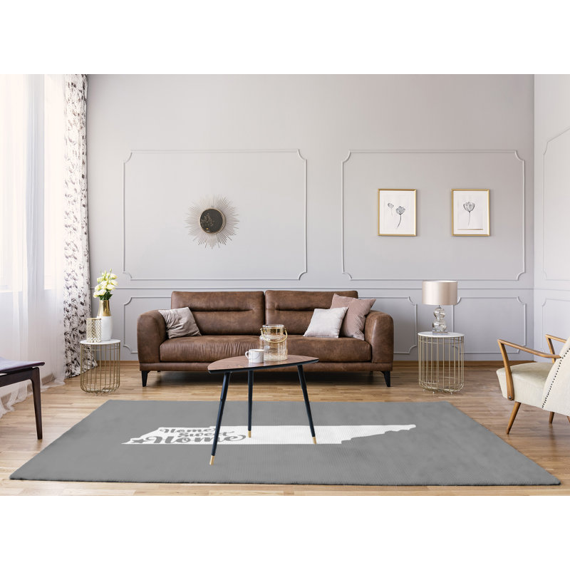 Tapis en poly-chenille memphis à la maison, Rectangle 8 pi x 10 pi