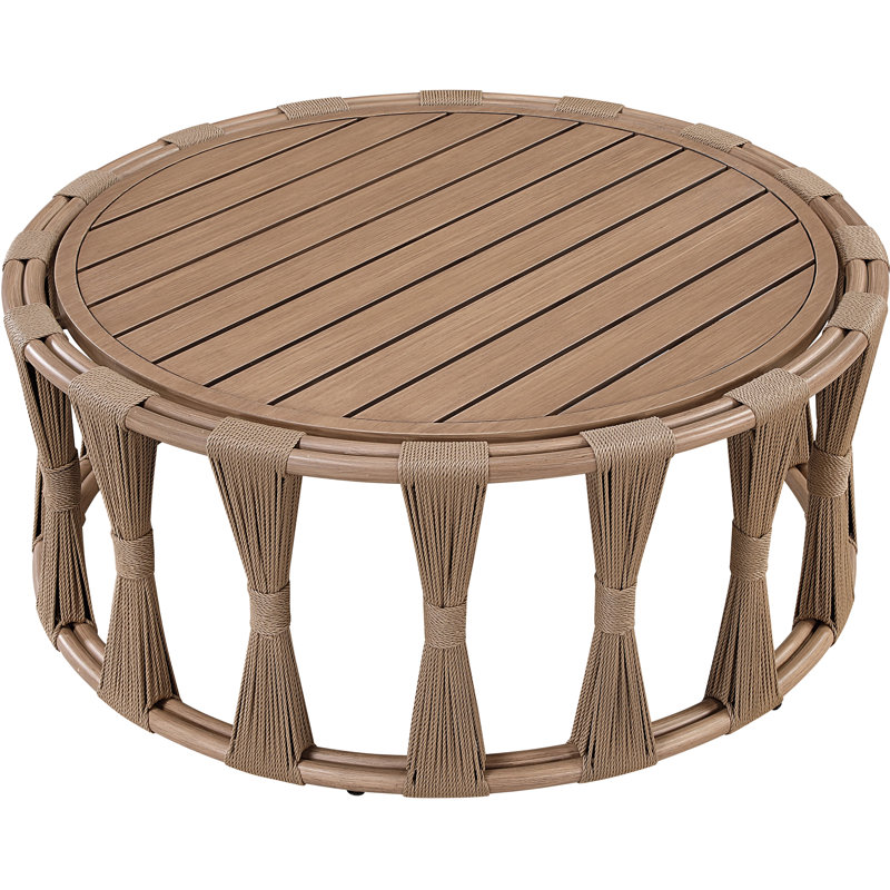 Table basse d'extérieur en aluminium San Pietro