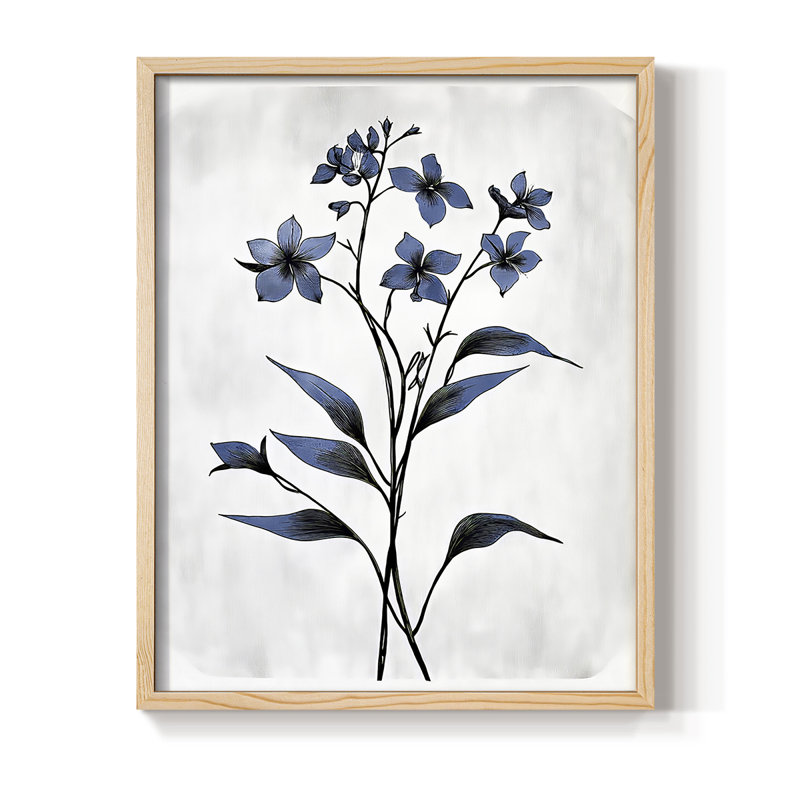 NAUTICAL Series XXX III, reproduction encadrée - bois massif, Naturel, H 11 po x l 9 po