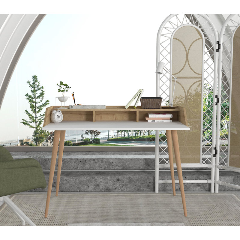 Felan Solid Wood Base Writing Desk