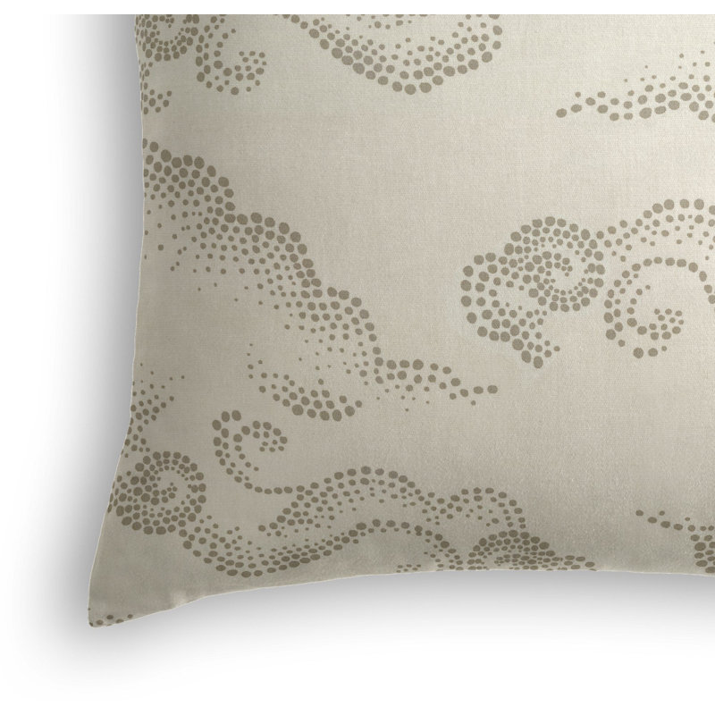 Square Pillow Cover & Insert, 16"x16", Pearl