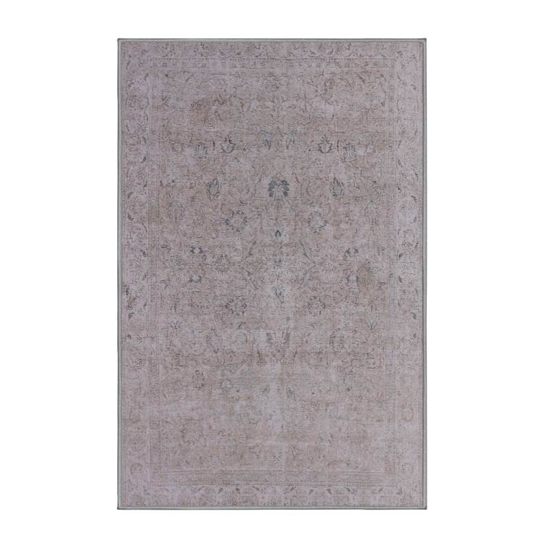 Tapis oriental gris Reza, Rectangle 3 pi x 5 pi